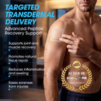 Peptide Recovery Patch - Transdermal Wellness Patch for Muscle & Joint Recovery - Wearable Fitness Recovery Support (20 Pack)