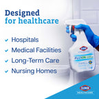 Clorox Healthcare Fuzion Cleaner Disinfectant Spray, 32 Fluid Ounces (Package May Vary)
