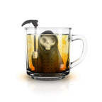 Genuine Fred GRIM STEEPER Grim Reaper Tea Infuser, Silicone, 3.75" Tall