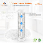 Aquaboon 5 Micron 20 x 4.5 Whole House Sediment Filter Cartridge 20 inch Water Filter Replacement Compatible with DGD-5005-20, FP25B, AP810-2, 2-Pack