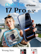 MAGIC JOHN Easy Installation for iPhone 17 Pro Screen Protector, 2 Pack