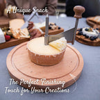 BOSKA Cheese Curler Amigo - The Original with 10-year Warranty - Cheese Wheel for i.a. Tete de Moine, Girolle & Chocolate - Cheese Shaver made of Stainless Steel