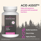 Mountain Peak Nutritionals Acid Assist Formula Heartburn Relief 90ct