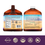 Lily of the Desert Aloe Vera Juice - Organic, Preservative-Free Inner Fillet Aloe Vera Drink with Natural Digestive Enzymes for Gut Health, Stomach Relief, Wellness, Glowing Skin, 128 Fl Oz