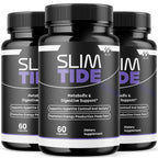 (3 Pack) Slim Tide Capsules, Official SlimTide Weight Management Pills with All Natural Ingredients, Advanced Formula Wellness Supplement with Maximum Strength Active Lifestyle Vitamins (180 Capsules)