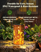 DIBIEECN Butterfly Solar Lanterns Outdoor Waterproof, Gifts for Women