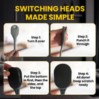 The Ultimate Back Scratcher - Large Dual-Textured Back Scratcher for Men & Women, Long Sturdy Handle, Soft & Firm Scratching Heads, Deep Satisfying Scratch for Back, Scalp & Body