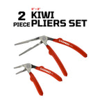 EZRED KWP2 Kiwi Bent Head Needle-Nose Pliers, Set of 2