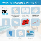 Magnicare First Response Spill Kit - Be OSHA Compliant | Bloodborne Pathogen & Vomit Cleanup Kit: Comprehensive Spill Response for Bodily Fluids, Ideal for Schools, Restaurants, clinics (10pack)