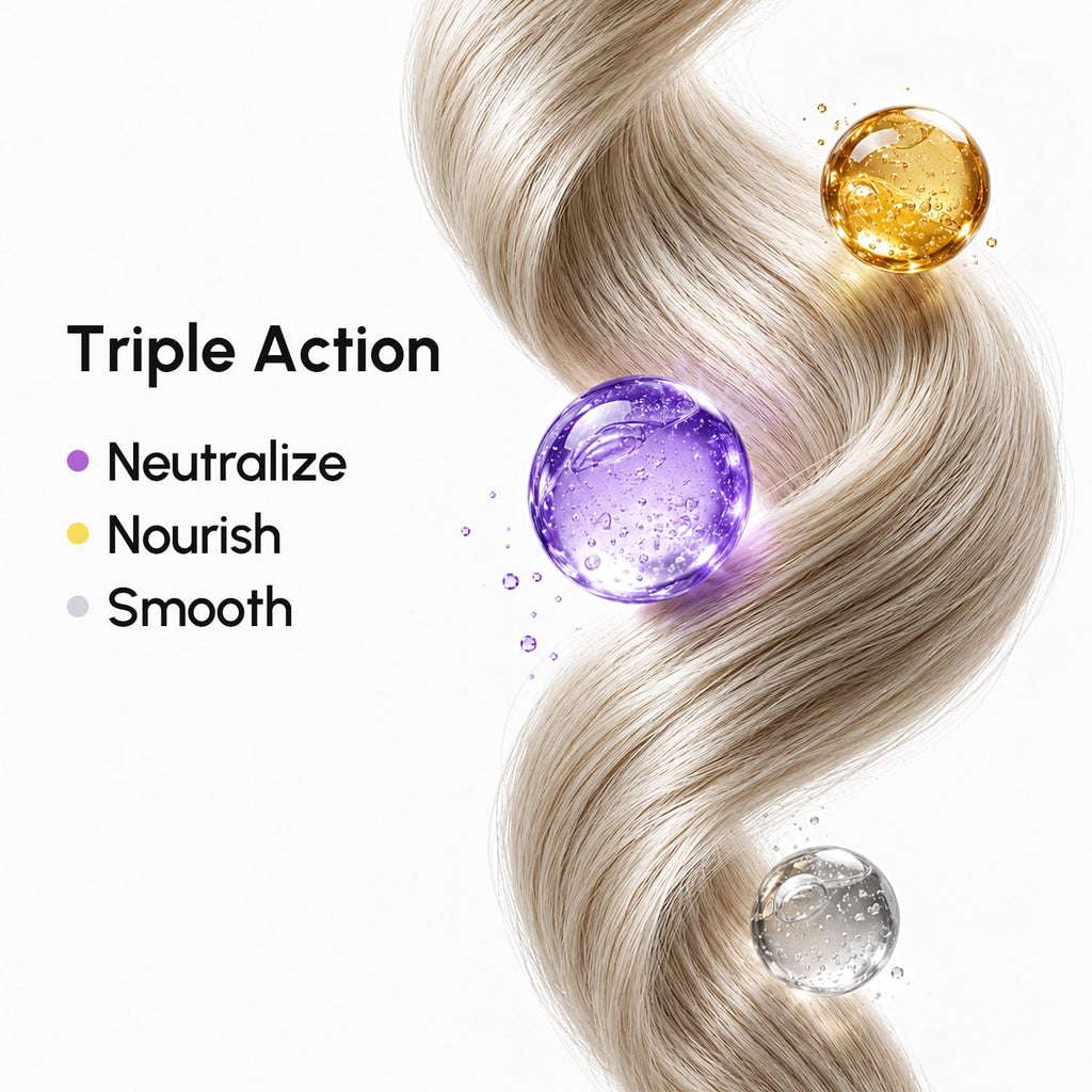 MAREE Purple Deep Conditioning Hair Mask for Damaged Hair & Blonde Toner
