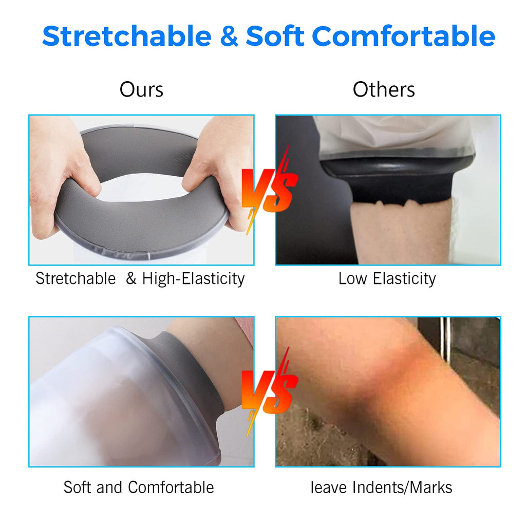 PICC Line Shower Cover, PICC Line Covers for Upper Arm, Reusable IV&PICC Line Sleeve, Waterproof Cast Covers for Shower Arm Sleeve Protector for Chemotherapy Broken Elbow Bandage Dressing Wound