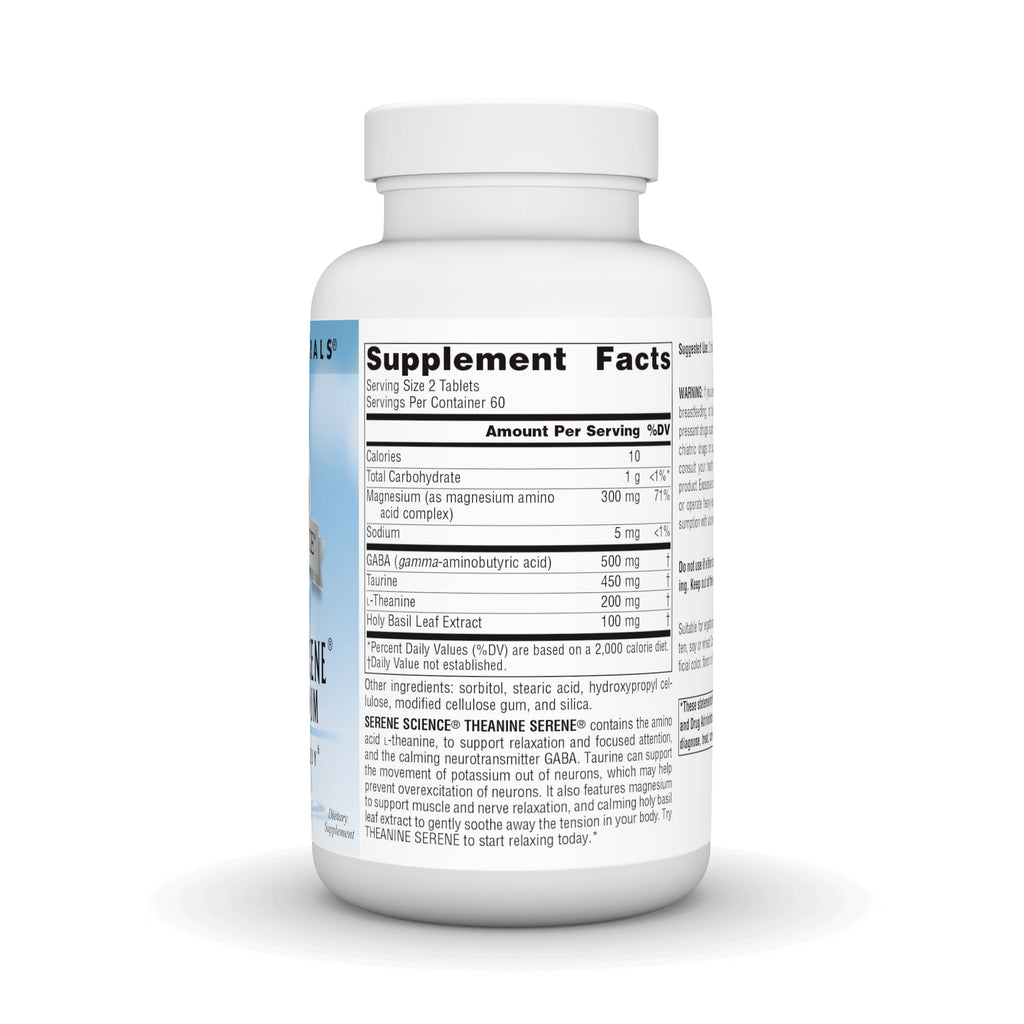 Source Naturals Serene Science L-Theanine with Magnesium and GABA - 120 Tablets