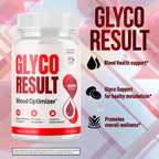 (2 Pack) Glyco Result Capsules, Official GlycoResult Pills with All Natural Ingredients, Advanced Overall Health & Wellness Vitamin Support Supplement with Maximum Multivitamins Support (120 Capsules)