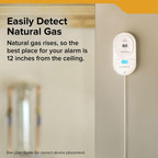 Kidde Carbon Monoxide & Explosive Gas Alarm, Plug-in & AA Battery, COPDLG
