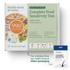 Check My Body Health 990 Items Complete Food Sensitivity Test Kit for Adults and Kids – Non-Invasive Food Intolerance Test Kit – At-Home Hair Sample Bioresonance Testing with Results in 3–5 Days