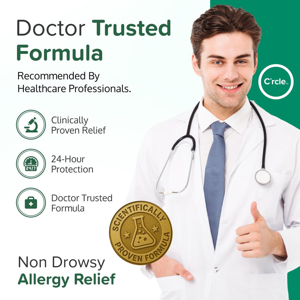 Fluticasone Nasal Spray Allergy Relief - 24 Hour Non Drowsy Allergy Nasal - Nose Spray Relief for Sinus Allergies - Prescription Strength Fluticasone Propionate 50mcg - 4 Month Supply