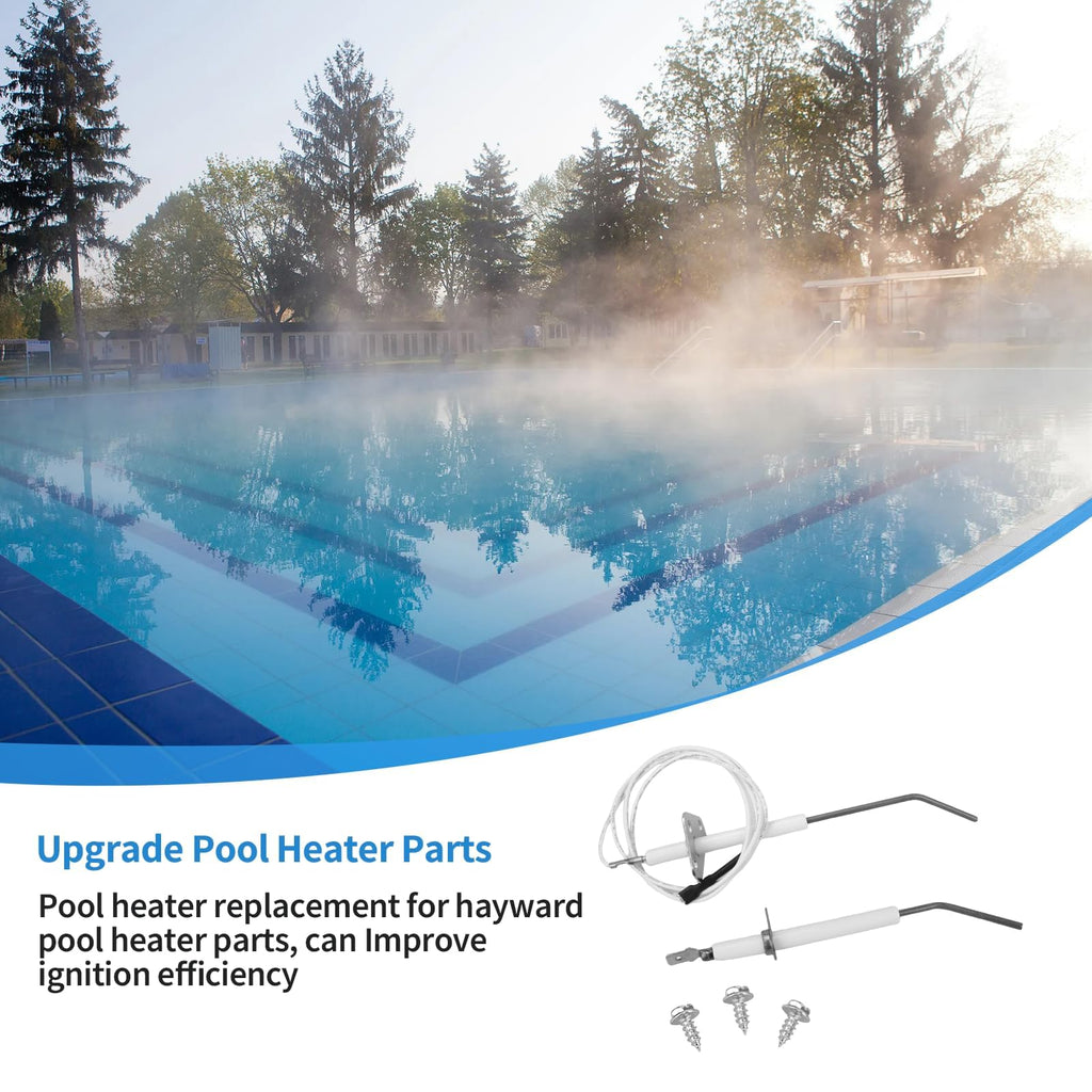 IDXLFLS1930 Flame Sensor Replacement fit for Hayward Pool Heater Parts, Pool Heater Ignitor Compatible with Hayward Universal H-Series Induced Draft and Gas Heater H250IDL H300IDL H400IDL H150FD