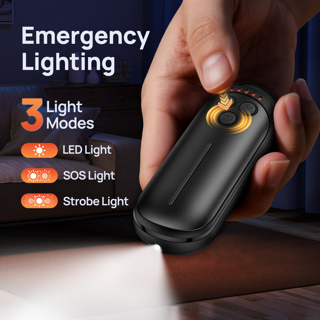 DeeKom Rechargeable Hand Warmers 2 Pack,15H*2 Long Safe Heat