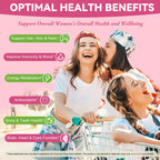 Totaria Sugar Free Multivitamin Gummies for Women 14+ w/Iron, Inositol, Folate, Biotin, Womens Daily Multivitamin Gummy w/Vitamin A, C, B, D3, K2, for Hair, Skin, Energy, Immune, Peach Flavor