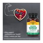 Country Life Calcium Magnesium Potassium, 90 CT