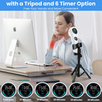 Cold Laser Therapy Device for Humans & Dogs, 4 x 808nm and14 x 650nm, Handheld Red Light and Near Infrared Light Therapy Devices with Stand, Red Light Therapy Wand for Pain Relief Joint, Muscle Pain