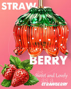 Strawberry Candle Warmer Lamp with Timer Dimmer, Adjustable Height Christmas Birthday Gifts for Women Mom House Warming Gifts New Home Bedroom Decor, Cute Candle Warmer Light for Jar Candles