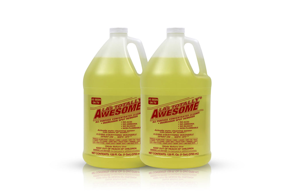 La's Totally Awesome All Purpose Cleaner Refill – 128oz (Pack of 2) Concentrated Multipurpose Cleaner & Heavy Duty Degreaser for Home, Kitchen, Bathroom, Floors, Spray Bottles & More