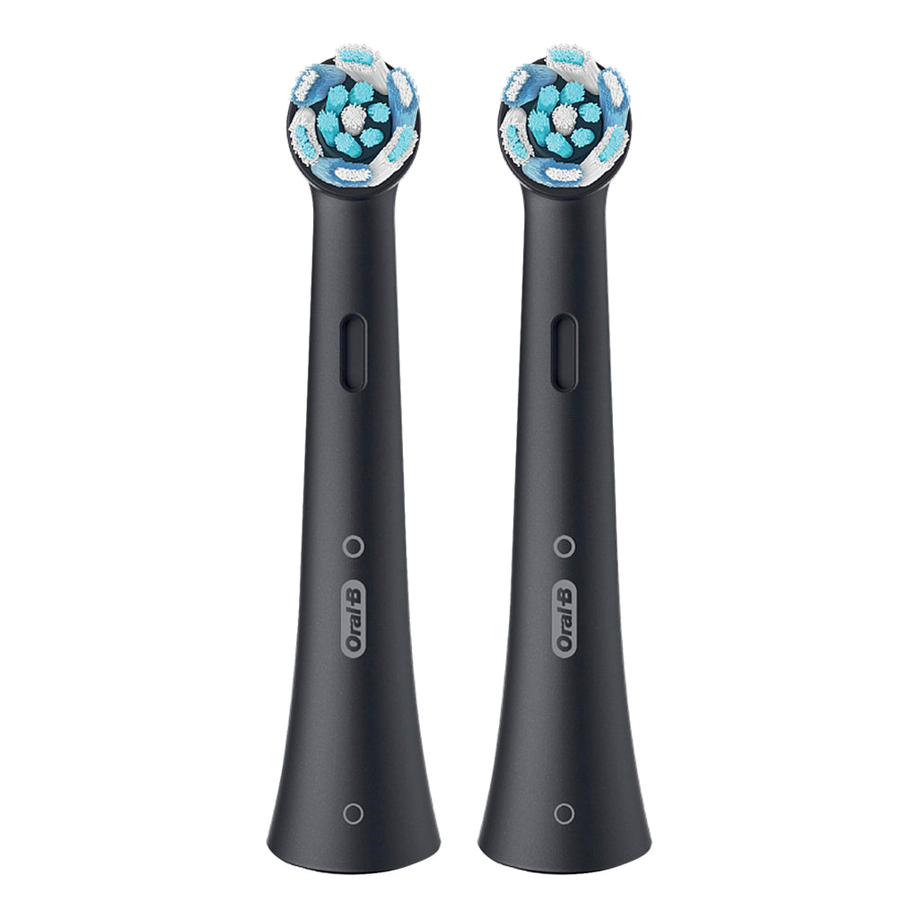 Oral-B iO Series Ultimate Clean Electric Toothbrush Replacement Brush Heads for an Oral-B Electric Toothbrush, 2 Count, Black