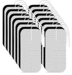 Tens Unit Electrode Pads 2"X4" 24Pcs Reusable 3rd Gen Upgraded Self-Stick Large Rectangular TENS Pads Replacement Compatible with TENS 7000, AUVON, Etekcity, TENKER, HealthmateForever TENS