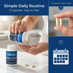 Jqewlg Valisse Smart Relief Pea 600mg - Multi-Pathway Support Formula, Immune Balance, Calm Mind & Body, Joint Comfort & Mobility Support - 60 Capsules