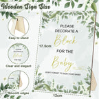 78 PCS Fun Baby Shower Games Sign Kit，Unique Baby Shower Ideas，Funniest Baby Shower Games Ever ，A Game Where You Can Draw to Your Heart's Content，Suitable for Baby Shower Games Boy and Girls