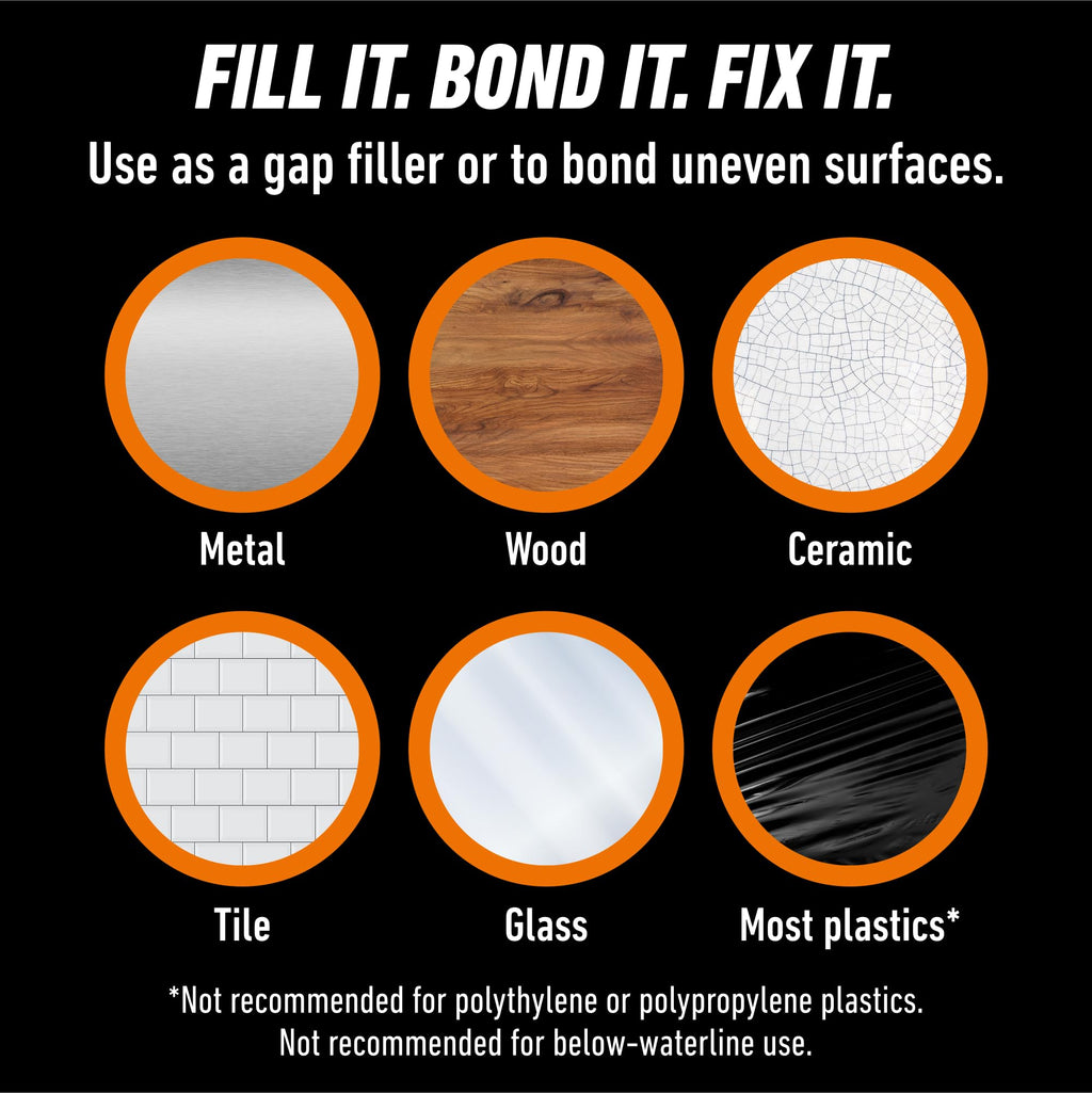 Gorilla 2 Part Epoxy, Incredibly Strong Bonding, 5 Minute Set, 0.85 oz