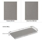 SHARPAL 156N Double-sided Diamond Sharpening Stone Whetstone Knife Sharpener | Coarse 325 / Extra Fine 1200 Grit | Storage Case with NonSlip Base & Angle Guide (6 in. x 2.5 in.) Fathers Day Gift