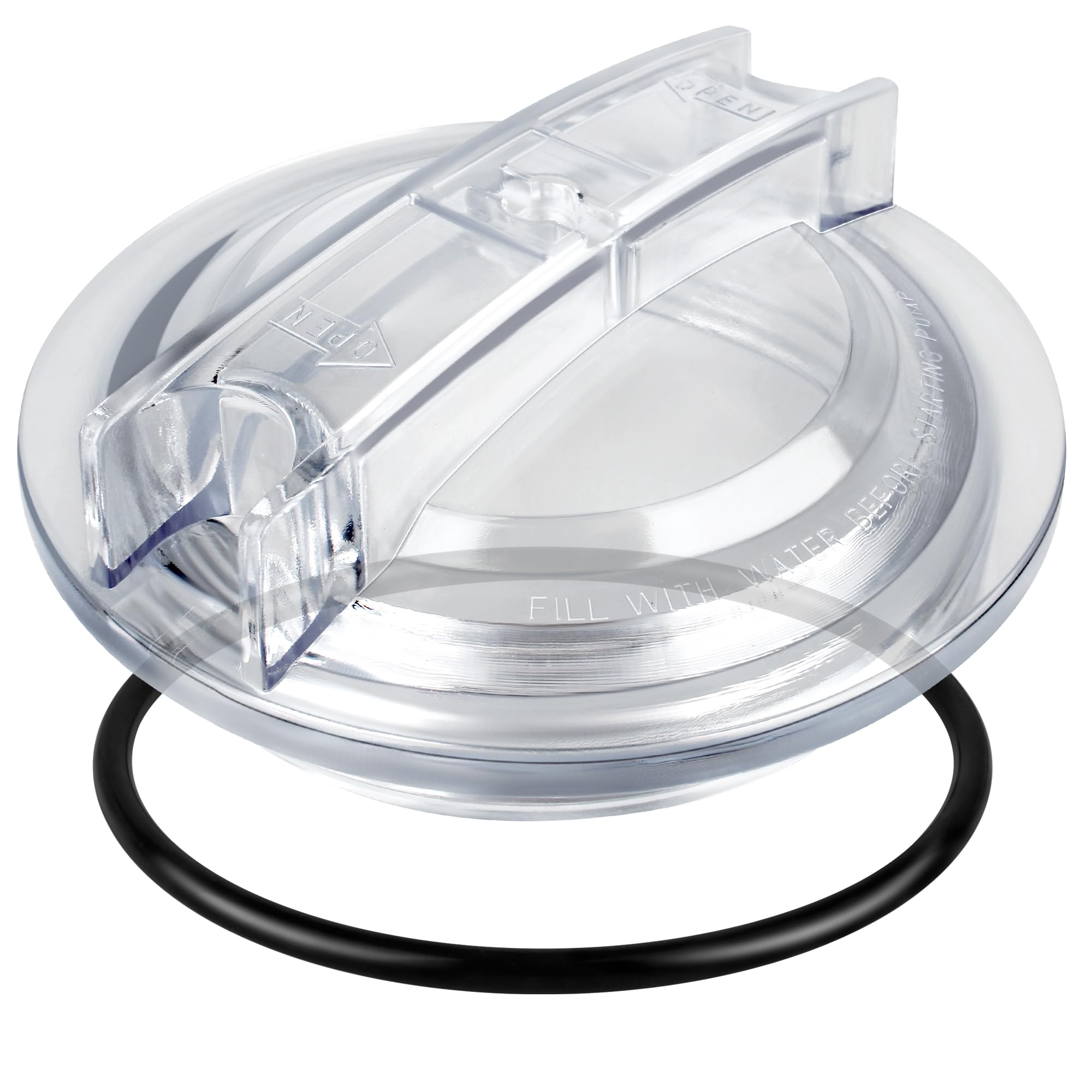SPX3100D Pump Strainer Cover Compatible with Hayward Super II Pumps SP3000 SP3000X Series, Thread Pool Pump Lid with Strainer Cover O-Ring SPX3000S Compatible with Hayward Chlorine & Bromine Feeders
