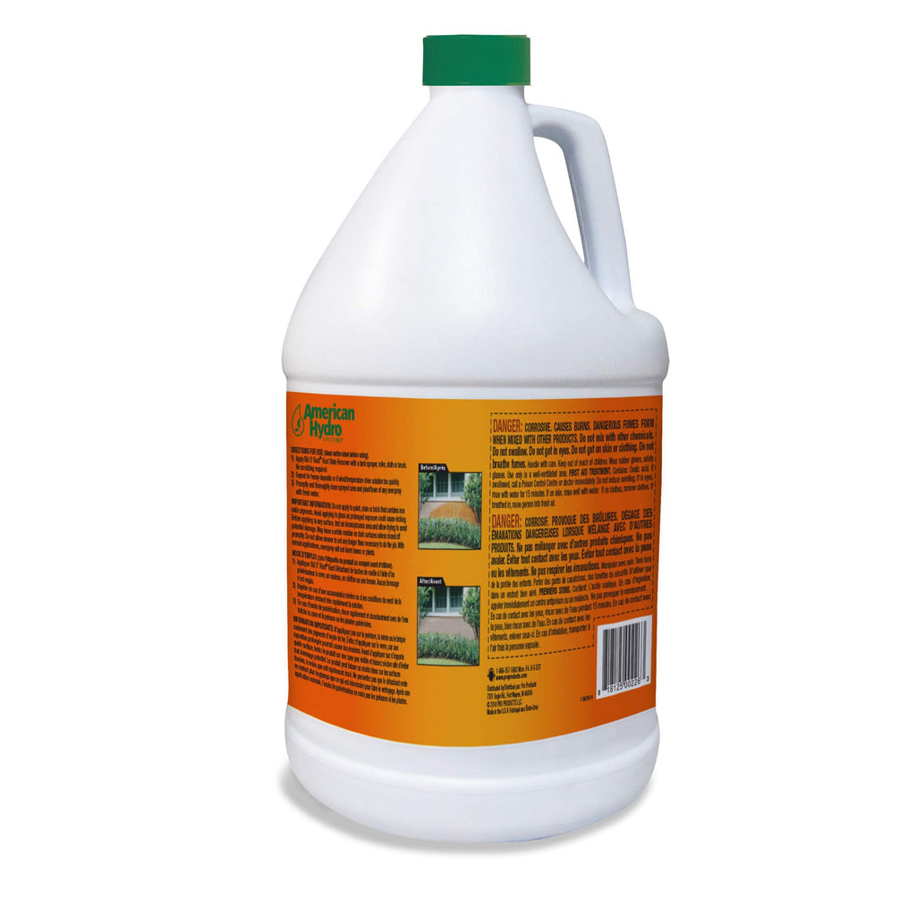 American Hydro Systems 2662 Rid O' Rust Liquid Rust Stain Remover, 1 Gallon