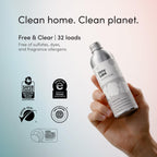 Dirty Labs | Scent Free | Bio-Liquid Laundry Detergent | 75 Loads (20 fl oz) | Hyper-Concentrated | High Efficiency & Standard Machine Washing | Nontoxic, Biodegradable | Stain & Odor Removal