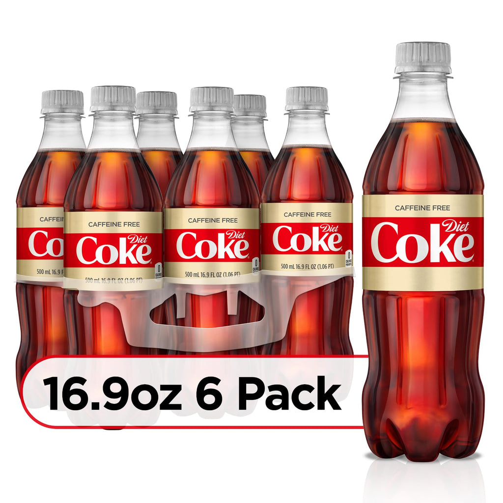 Diet Coke Caffeine Free Soda | 16.9 fl oz | 12 Pack | Soft Drink