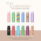 Lip Balm Bulk Unlabeled - Made in USA Bulk Chapstick - Natural Ingredients Vitamin E Shea Butter - Custom Chapstick Bulk For Party & Wedding Favors (50 Count, Peppermint)