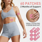 Ealavon GLP1 Patches Pure Natural for Women and Men 60 Count A1