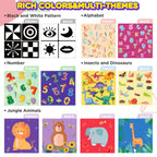 URMYWO Baby Tissue Box Toy, Montessori Baby Toys for 6-12 Months 1 Year Old Boy Girl, Soft Crinkle Sensory Toys for Infant Toddlers, Stocking Stuffers, Baby Boy Girl Gifts