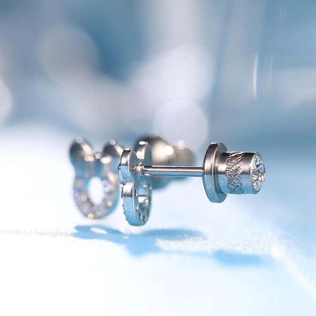 Limerencia Implant Grade Titanium Screw Back Earrings for Sensitive Ears