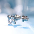Limerencia Implant Grade Titanium Screw Back Earrings for Sensitive Ears
