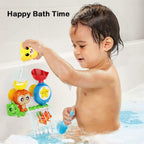 G-WACK Bath Toys for Toddlers Ages 1-3 Year, Lovely Monkey & Caterpillar