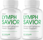 (2 Pack) Lymph Savior - Official Lymph Savior Capsules Advanced Formula with All Natural Ingredients, LymphSavior Pills for Wellness & Overall Health Support Reviews, 120 Capsules for 2 Months