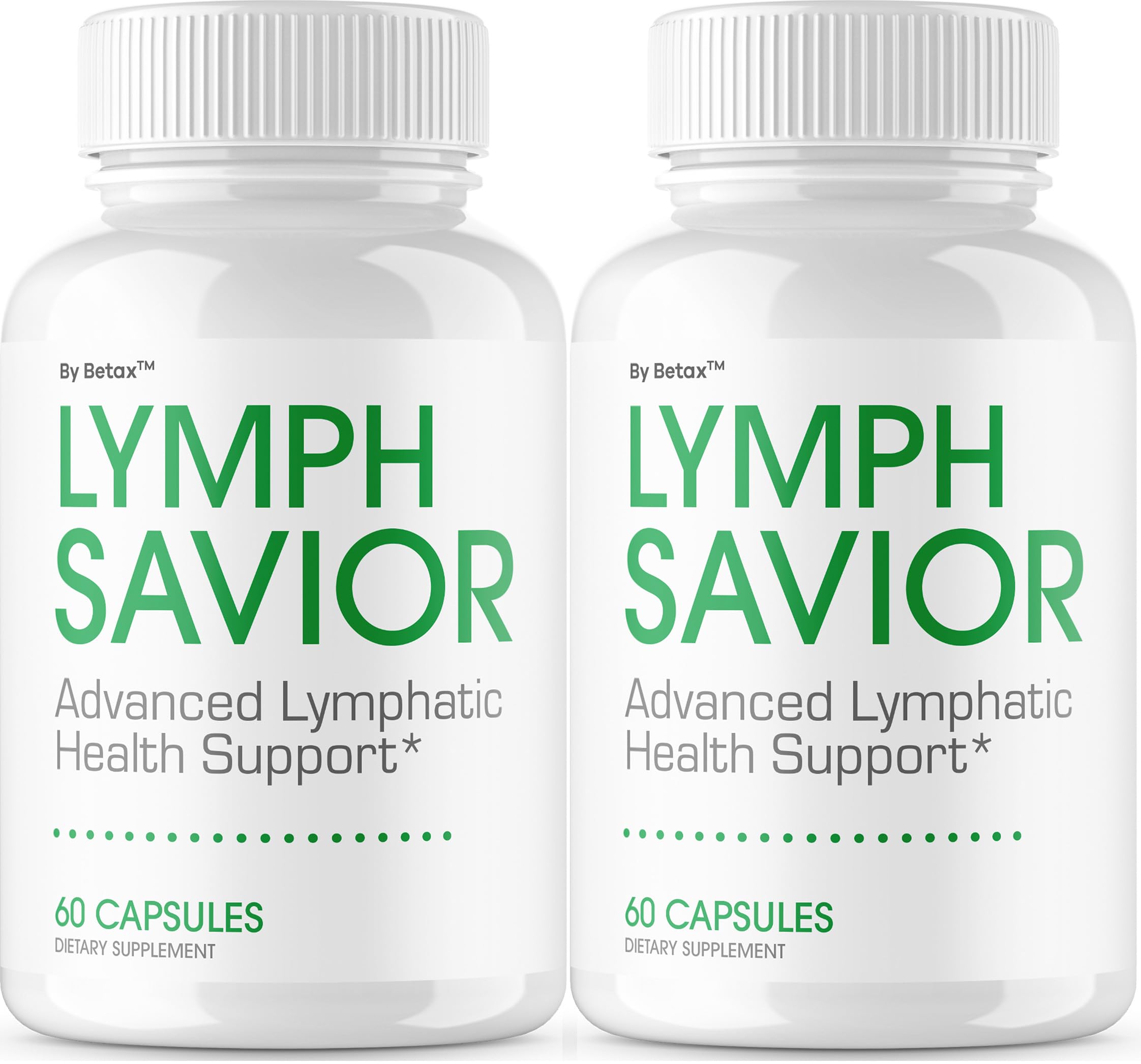 (2 Pack) Lymph Savior - Official Lymph Savior Capsules Advanced Formula with All Natural Ingredients, LymphSavior Pills for Wellness & Overall Health Support Reviews, 120 Capsules for 2 Months