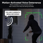 WYZE Wireless Duo Cam Video Doorbell (Chime Included), Battery Powered, 2K Full HD Video, 2 Cameras (People and Package), 2-Way Audio, Color Night Vision