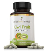 Florida Herbal Pharmacy, Kiwi Fruit Extract Supplement Capsules 10:1 (120 Capsules) Two Months Supply