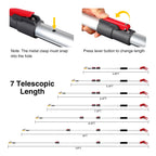 Lineslife 10FT Telescoping Pole Saw with Pruner, Extendable Tree Trimmer