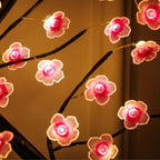 Cherry Blossom Tree Light 18inch 36 Led,Japanese Decor,Battery/USB Operated