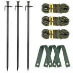 Tree Stakes and Supports, RIFNY Tree Straightening Kits for Leaning Tree